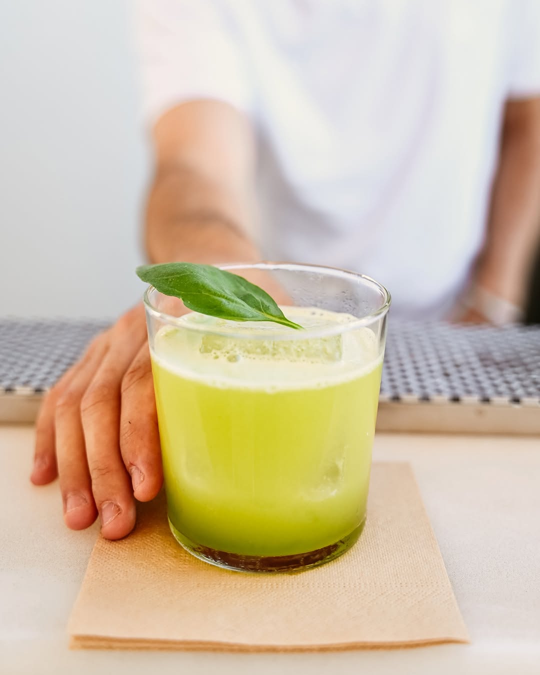 Signature cocktail So Basil